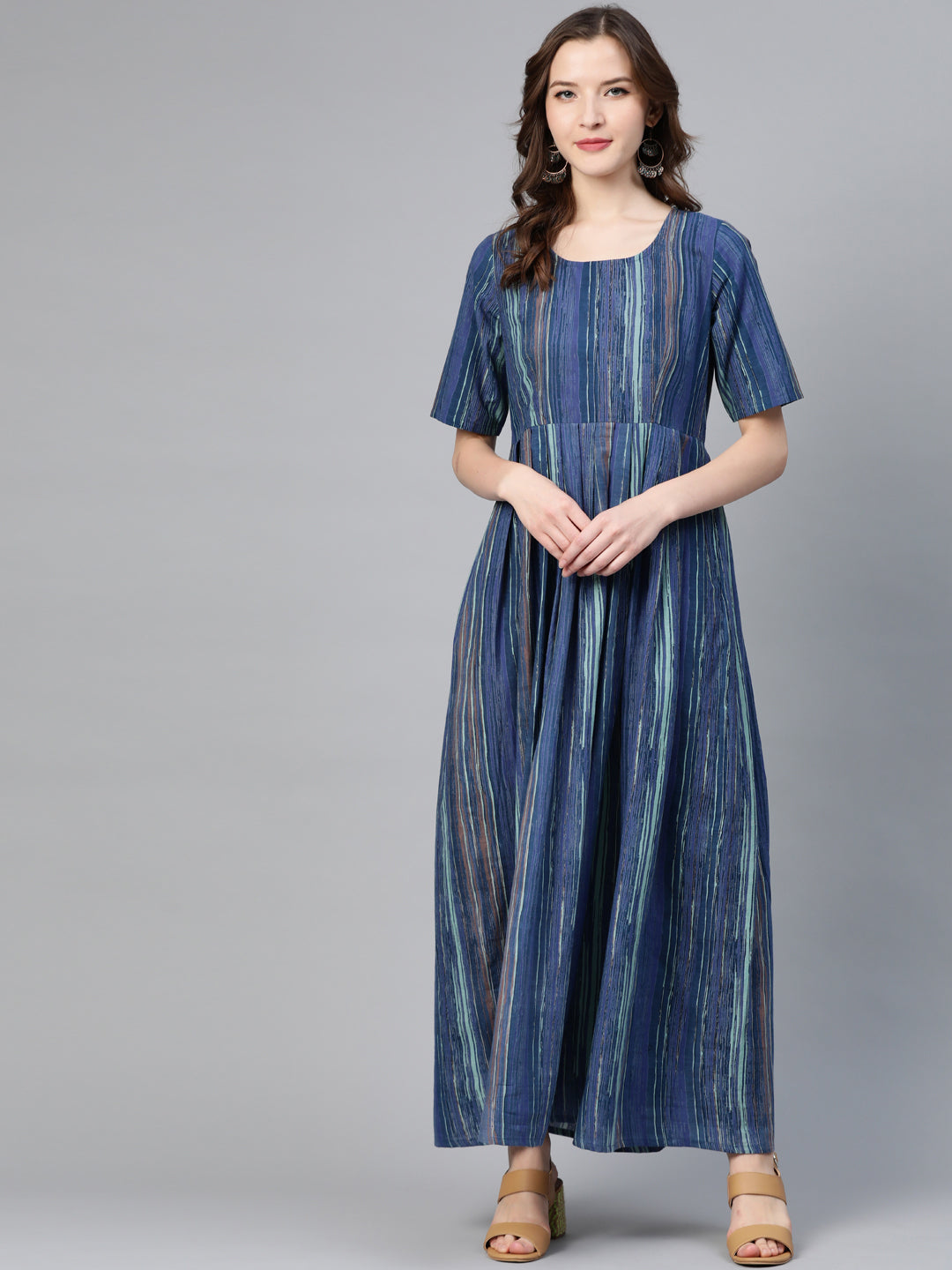 Women's Blue Dress - Idalia