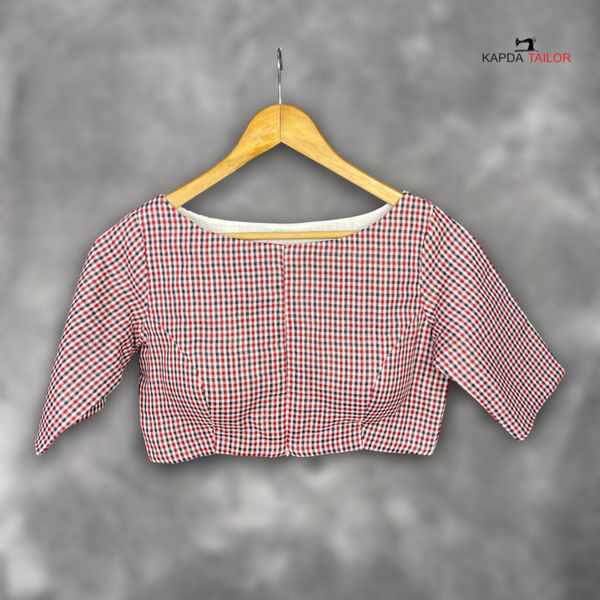 Women's Multi Color Cotton Blouse - Kapda Tailor Official