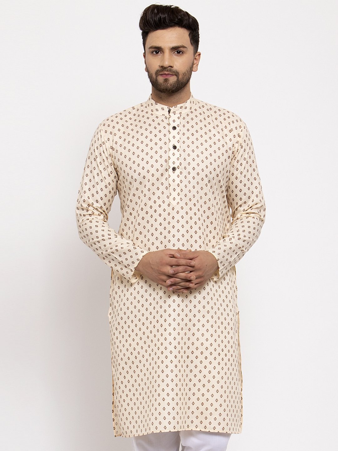 Men's Printed Kurta by Virat Fashions (1 Pc Set)