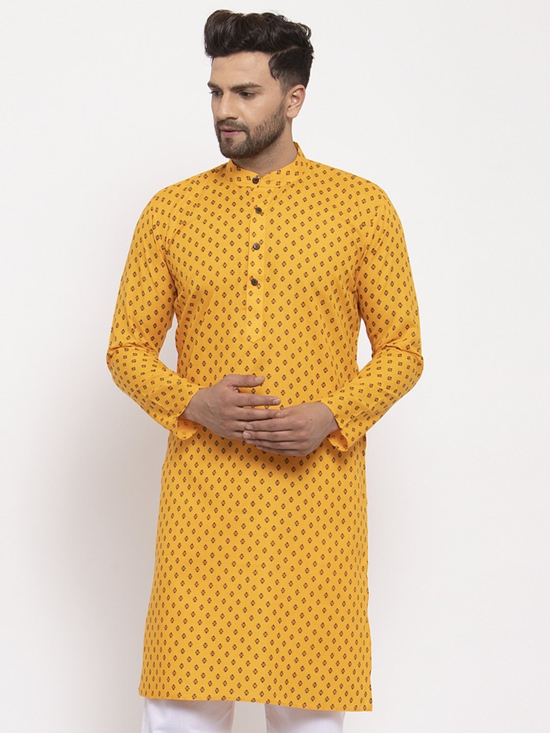 Men's Printed Kurta by Virat Fashions (1 Pc Set)