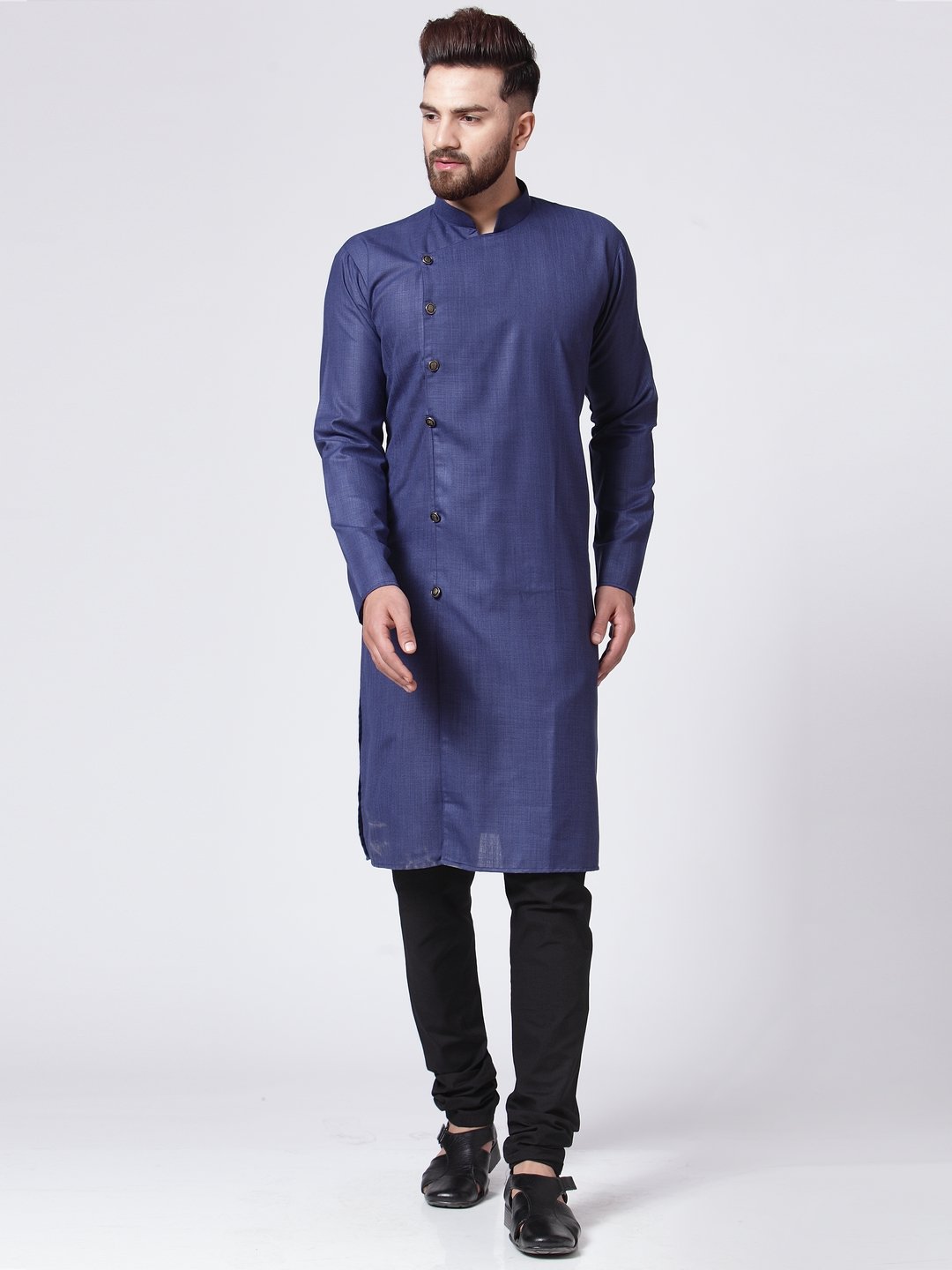 Men's Kurta with Churidar by Virat Fashions (2 Pc Set)