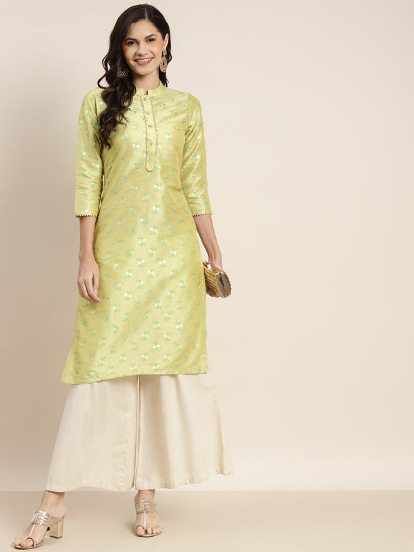 Printed Gotta Patti Kurta