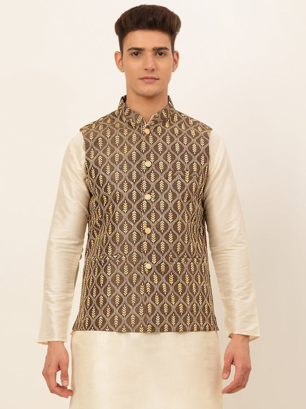 Men's Embroidered Waistcoat