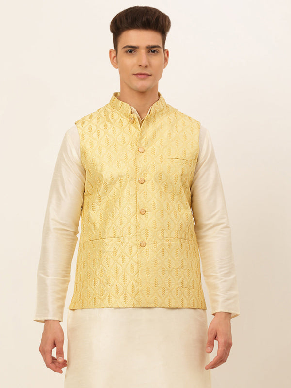 Men's Embroidered Waistcoat