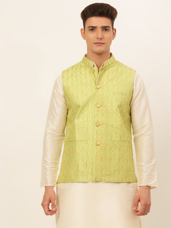 Men's Embroidered Waistcoat