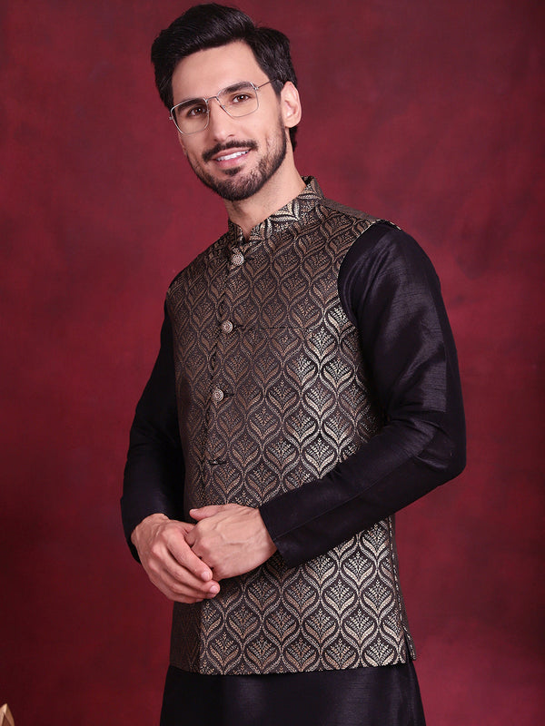 Woven Design Nehru Jacket