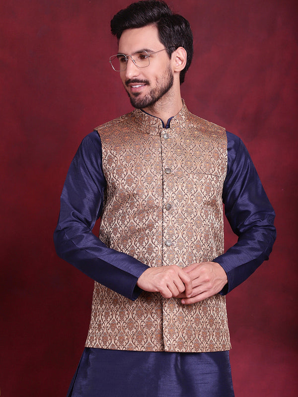 Woven Design Nehru Jacket