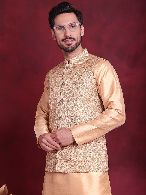 Woven Design Nehru Jacket