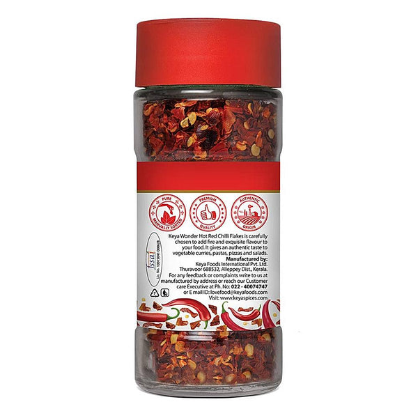 Keya Wonder Hot Red Chilli Flakes