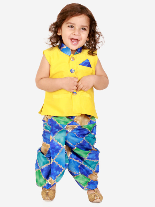 Boy's Festive Jacket With Dhoti - KID1 Boys