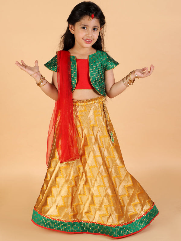 Girl's Royal Lehenga Choli - Kid1 Girls