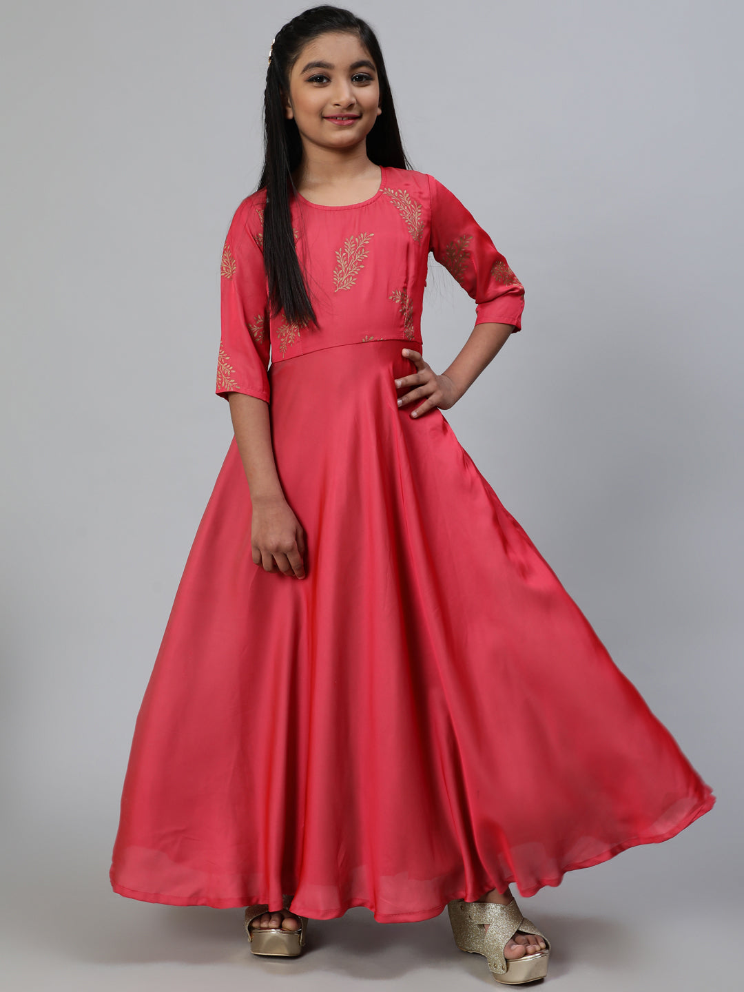 Silk Dress For Girls