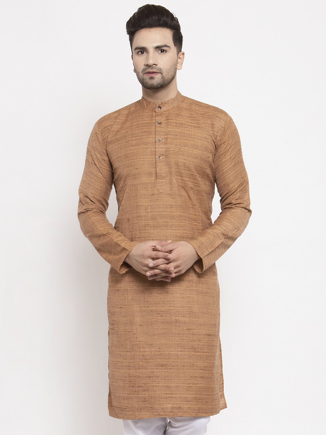 Men's Self Design Kurta by Virat Fashions (1 Pc Set)