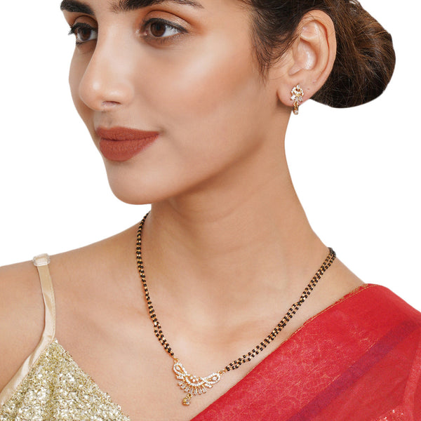 Women's Pearl Essentials Traditional Mangalsutra Set - Voylla