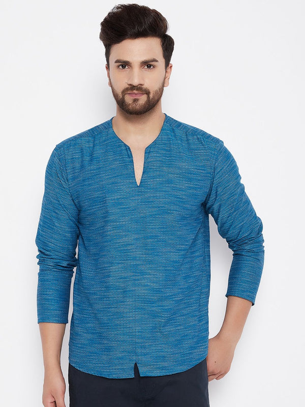 Men's Solid Pure Cotton Kurta - Even Apparels