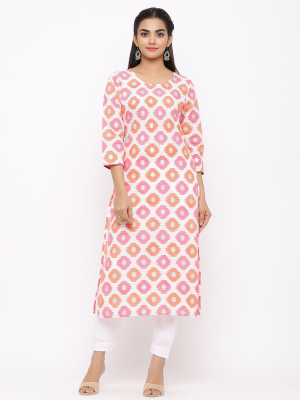 Women's Rayon Printed Tired Kurta - Maaesa