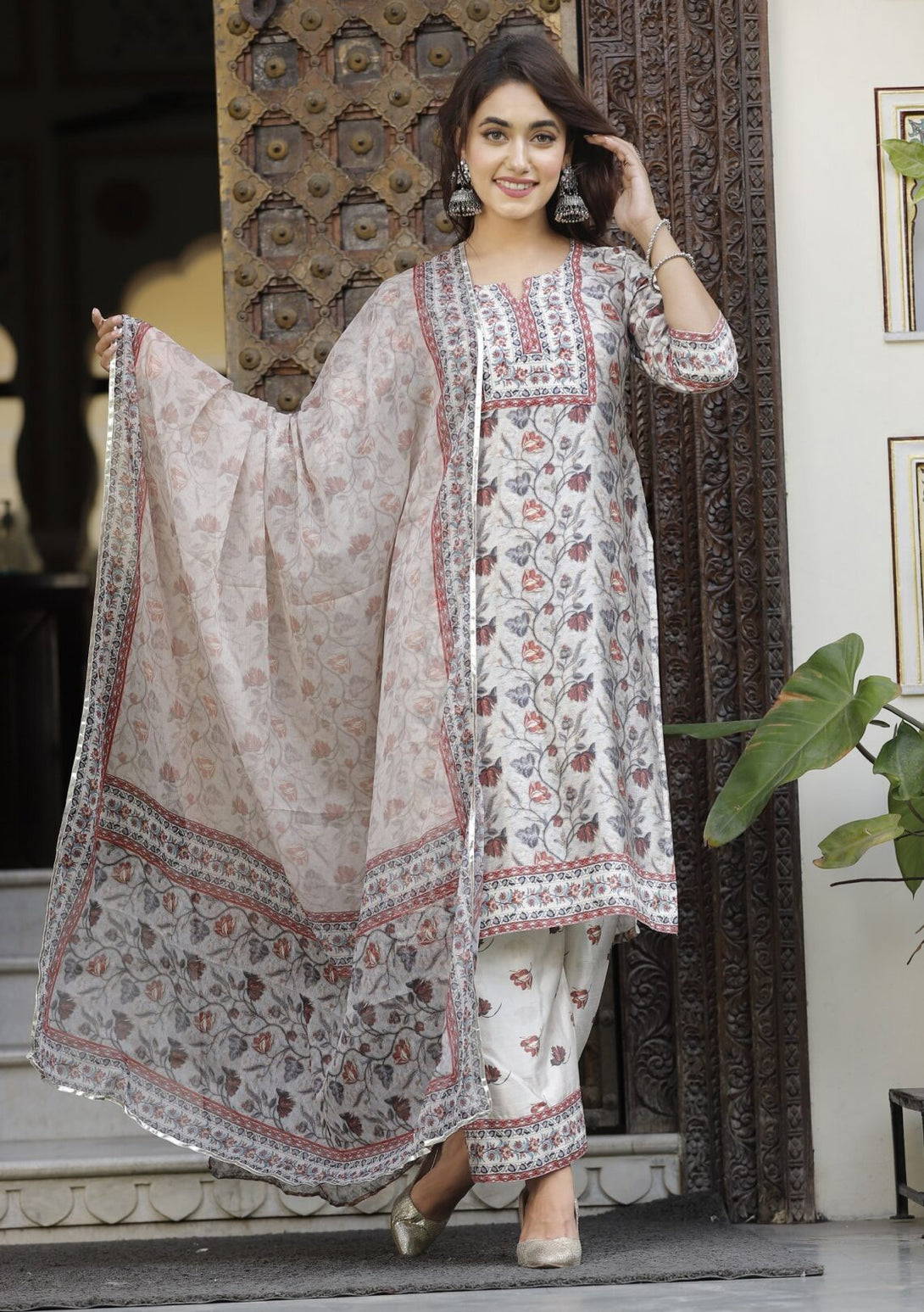 Women's Morris Straight Suit Set - Lado Jaipuri