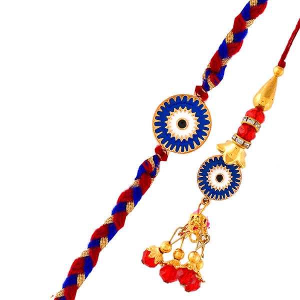 Evil Eye Bhaiya-Bhabhi Thread Rakhi - Voylla