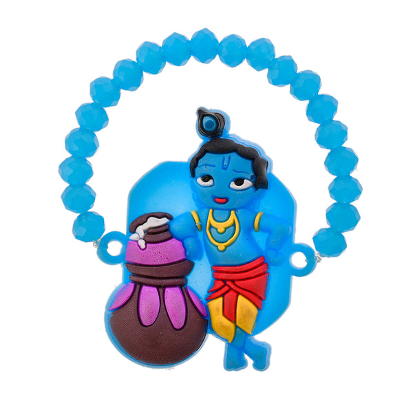 Beaded Baby Krishna Kids Rakhi - Voylla