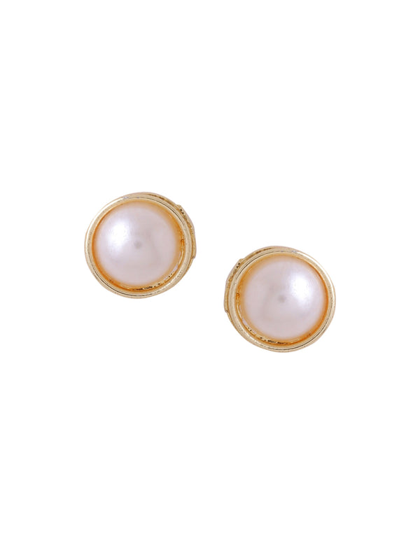 Women's Pearl Studded Studs Earrings - NVR