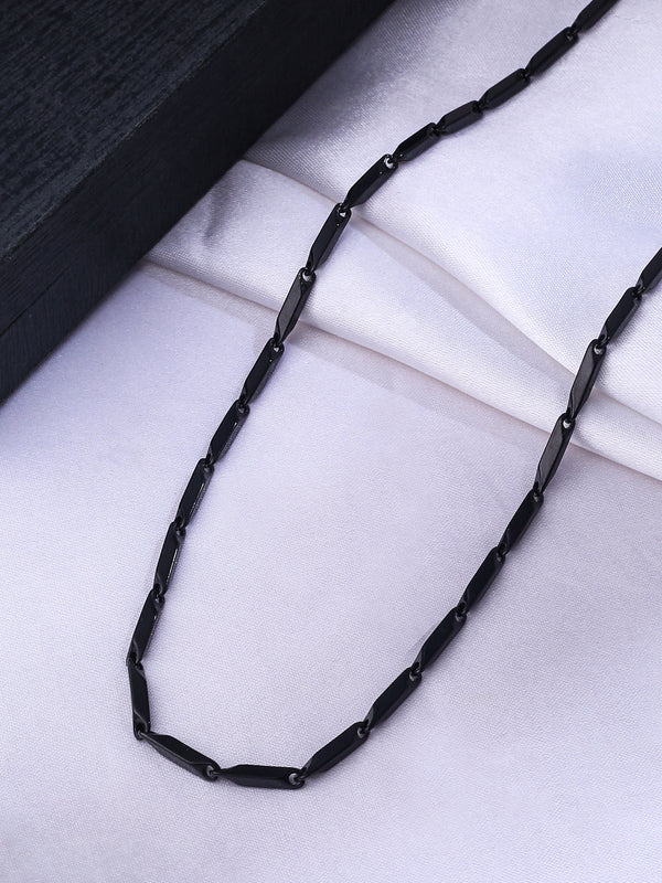 Men's Black Metal Chain - NVR