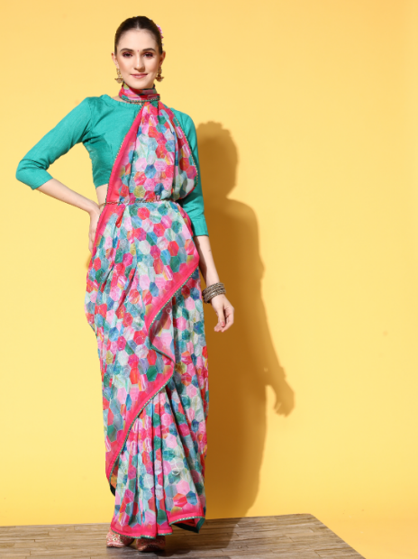 Women's Multi Colour Saree Collection - Dwija Fashion