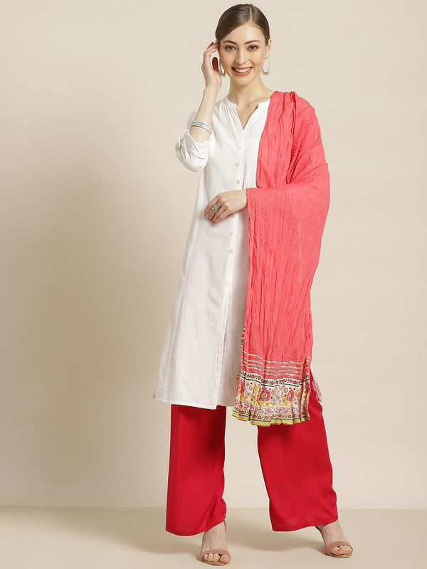 Women's Cotton Voile Dupatta - Juniper