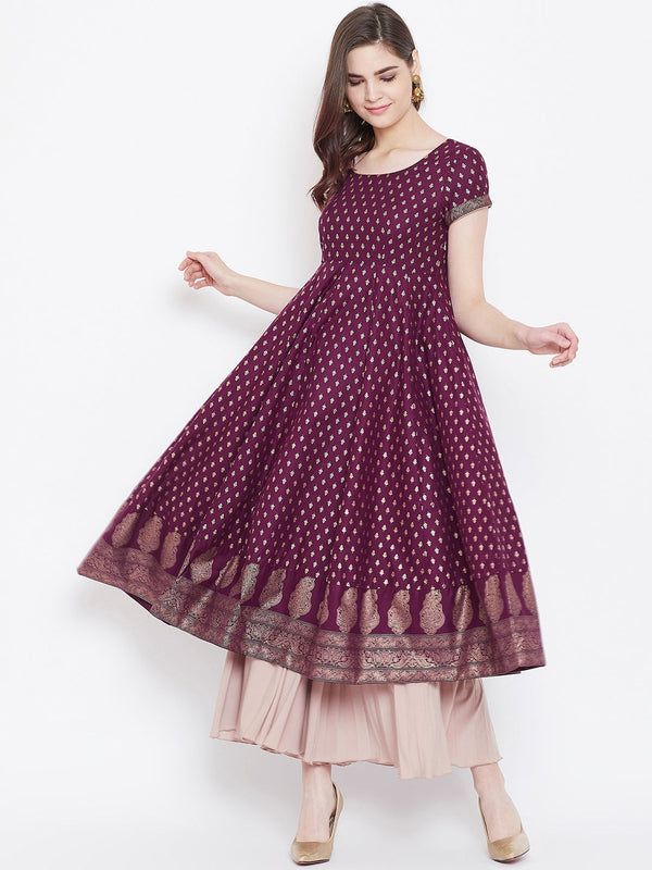 Women's Cotton Stylish Anarkali Kurta - Noz2Toz