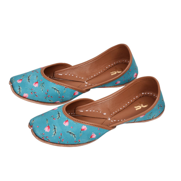 Women's Digital Printed Women Mojari & Jutti - Style Bite