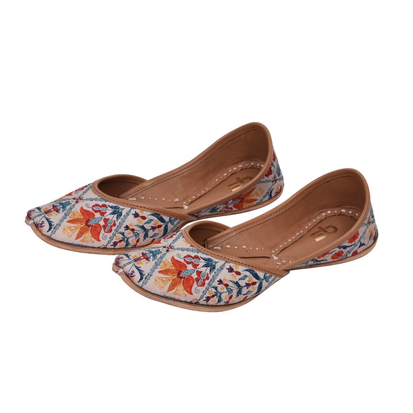 Women's Digital Printed Women Mojari & Jutti - Style Bite