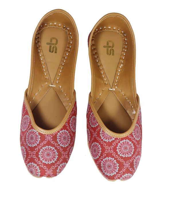 Women's Digital Printed Women Mojari & Jutti - Style Bite