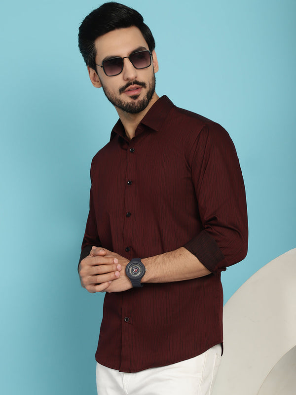 Woven Design Casual Shirt