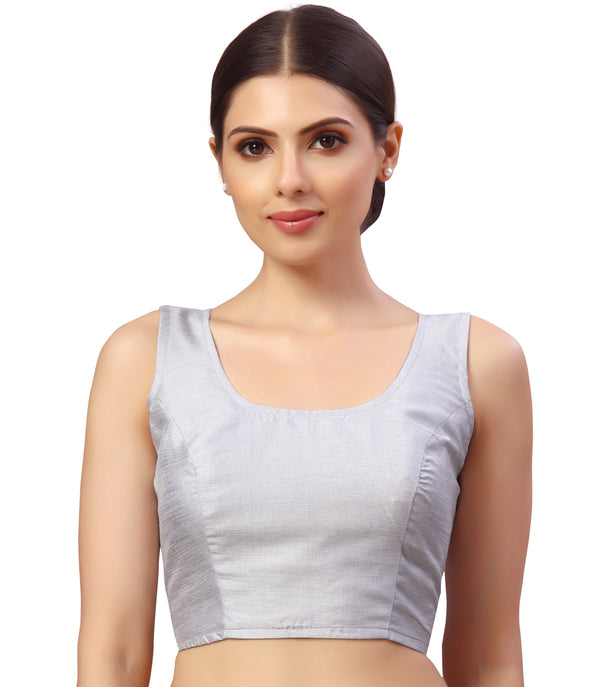 Women's Polyester Sleeveless Saree Blouse. - Shringaar