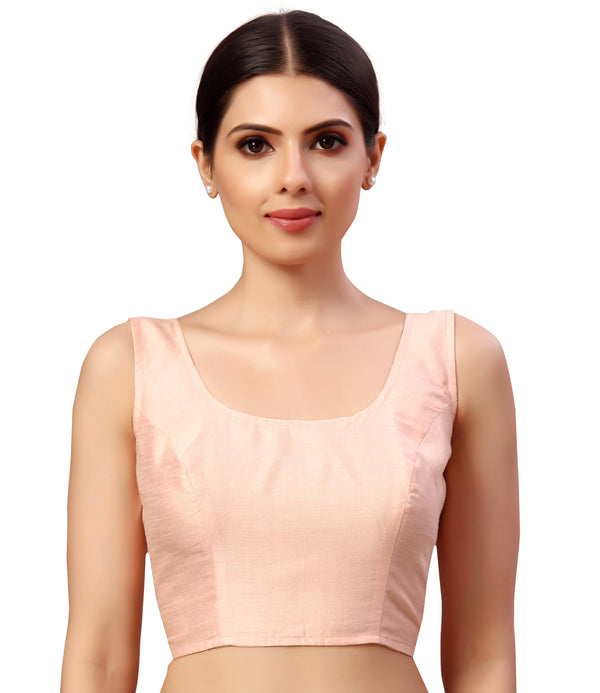 Women's Polyester Sleeveless Saree Blouse. - Shringaar