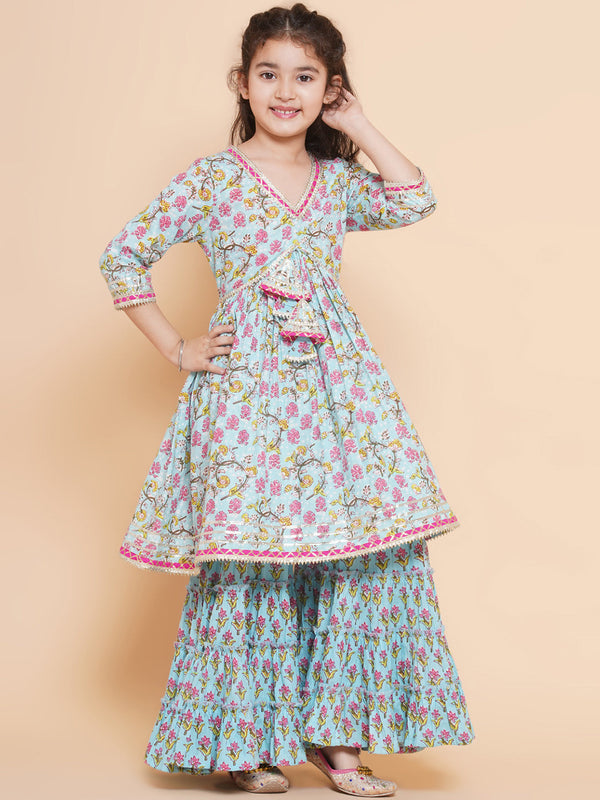 Jashvi Girls Beautiful Ethnic Set