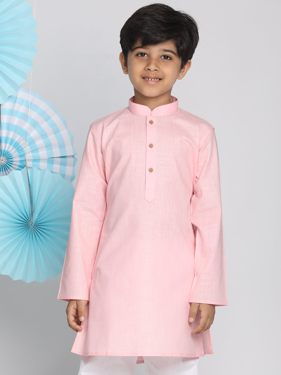 Cotton Linen Kurta for Boys - Vastramay Boys