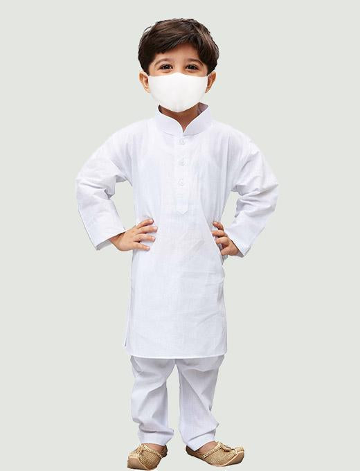 Cotton Kurta Pyjama Set for Boys - Vastramay Boys