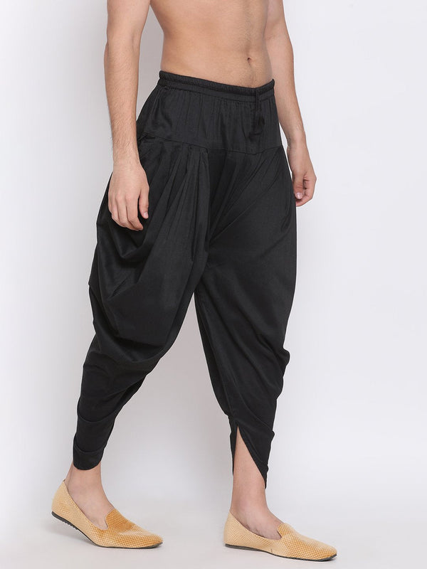 Men's  Solid Dhoti Pant - Vastramay