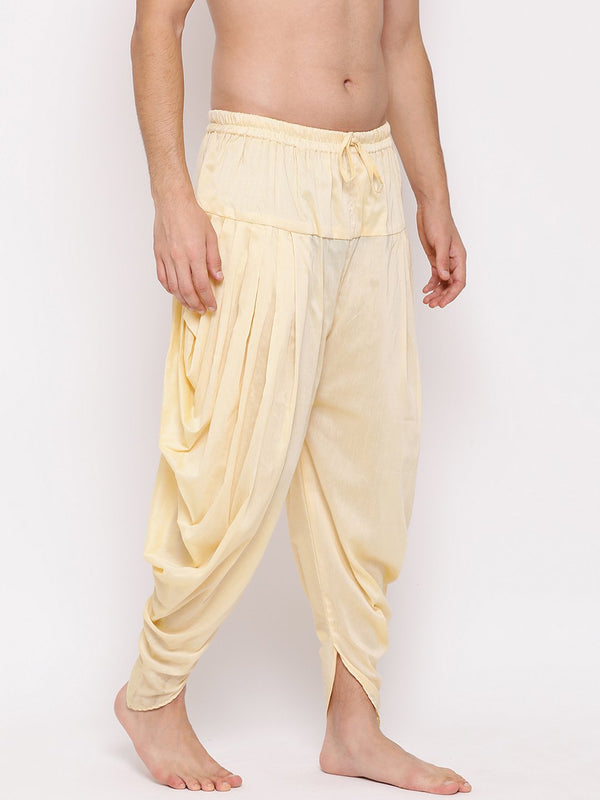 Men's  Solid Dhoti Pant - Vastramay