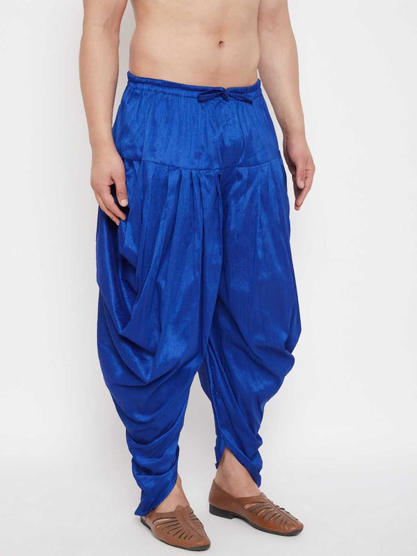 Jashvi Men's Blue Dhoti Pants