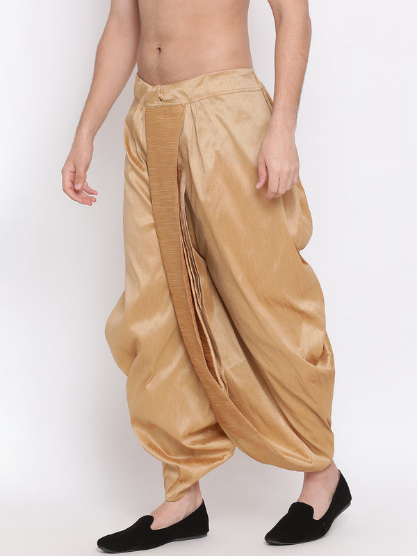 Men's  Solid Dhoti Pant - Vastramay