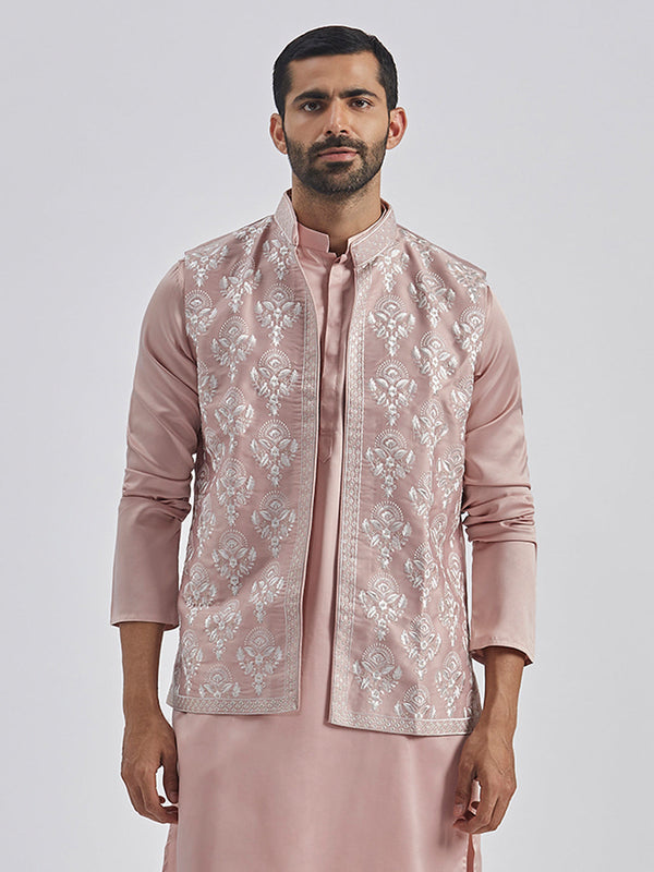 Jashvi Men's Beige - Nehru Jacket