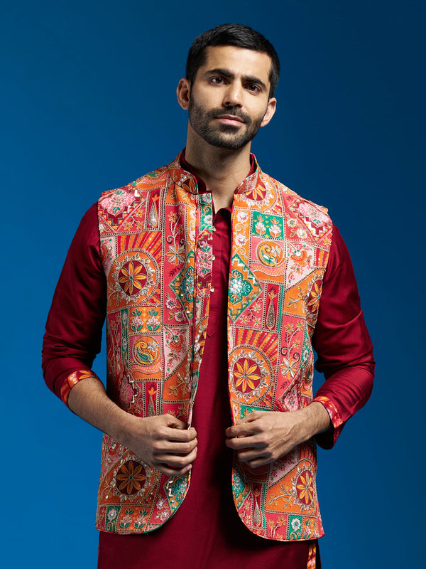 Jashvi Men's -  Nehru Jacket