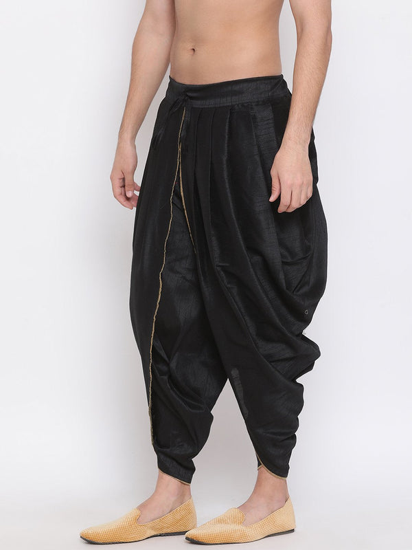 Men's  Solid Dhoti Pant - Vastramay