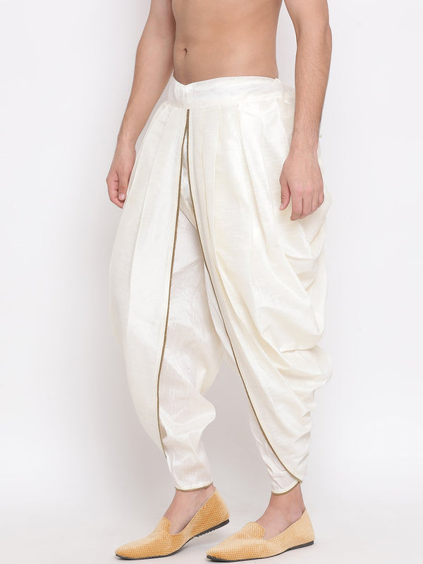 Men's  Solid Dhoti Pant - Vastramay