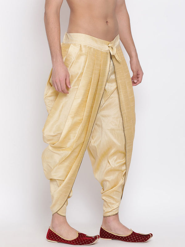 Jashvi Men's Solid Dhoti Pant