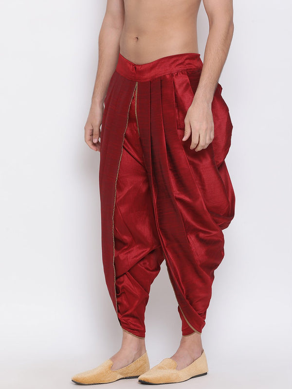 Jashvi Men's Solid Dhoti Pant