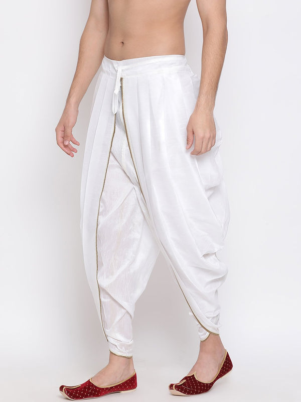 Men's  Solid Dhoti Pant - Vastramay