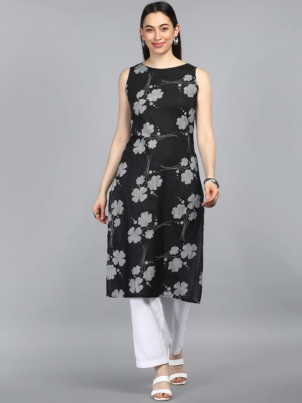 Women's Cotton Printed Kurta - Ahika