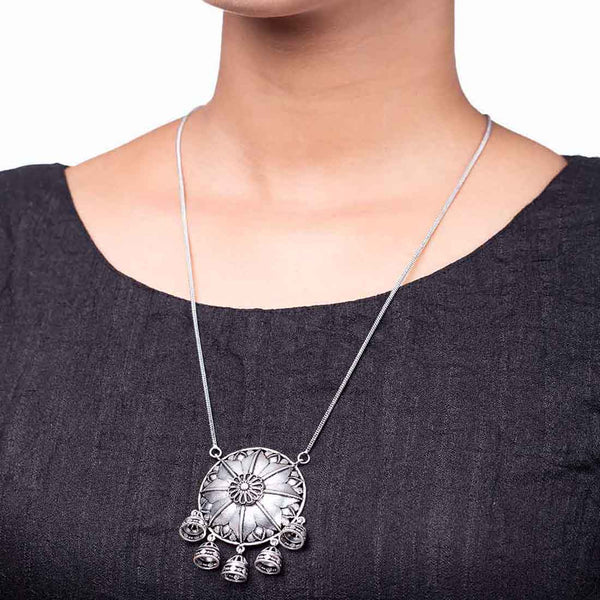 Women's Leela Orb-N-Drop Necklace - Voylla